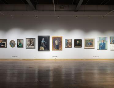 Royal Society of Portrait Painters Installation 