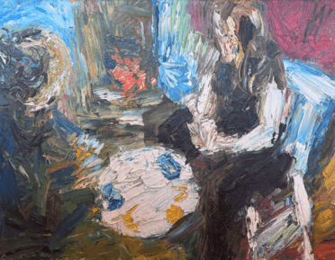 Oil painting on board 