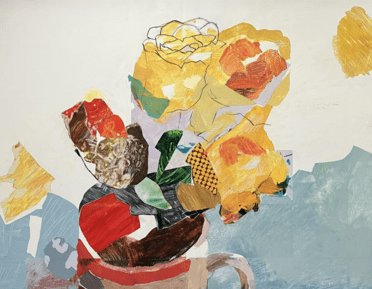 yellow flowers in vase