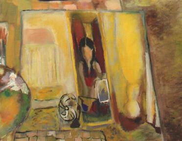 Tafsia Muzib Dana, Self Portrait and Still Life
