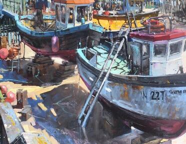 Dave West, Boatyard, Dunmore East
