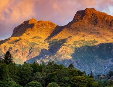 Images of mountain tops